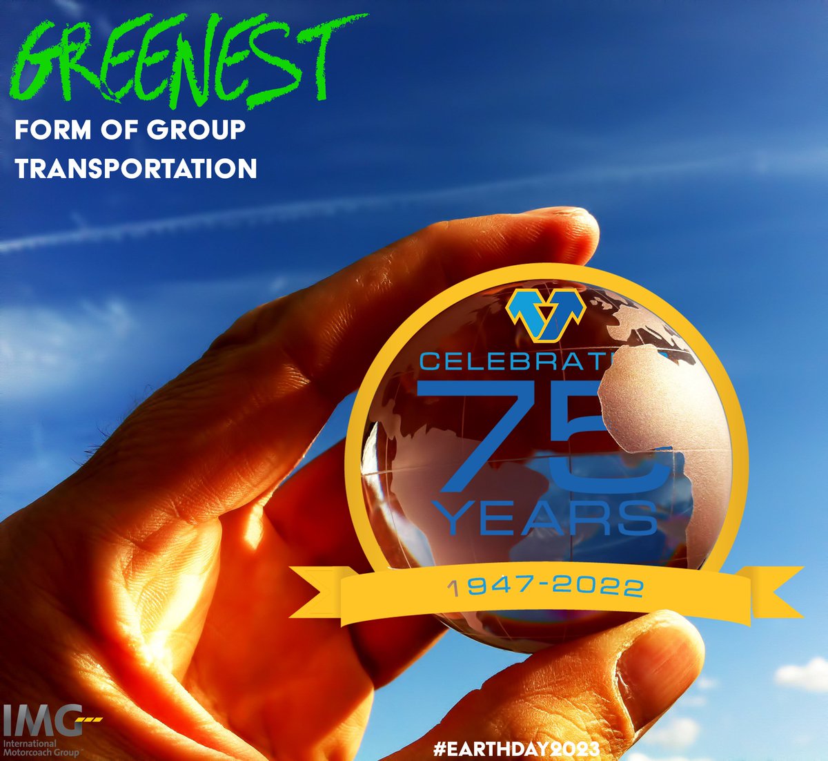 VoigtsBus's tweet photo. For over 75 years, Voigt's, along with all its IMG partners, have provided what is still today the #greenest form of group travel. 
Happy #EarthDay2023.
.
.
.
#goimg #earthday #earth #nature #happyearthday #environment #travel #sustainability #ecofriendly #gogreen #samueljonmedia https://t.co/0UpJdcPkwe