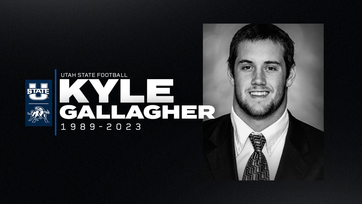 We are deeply saddened by the tragic loss of former <a href="/USUFootball/">USU Football</a> player Kyle Gallagher. 

Our thoughts and prayers go out to Kyle and his family in this time.