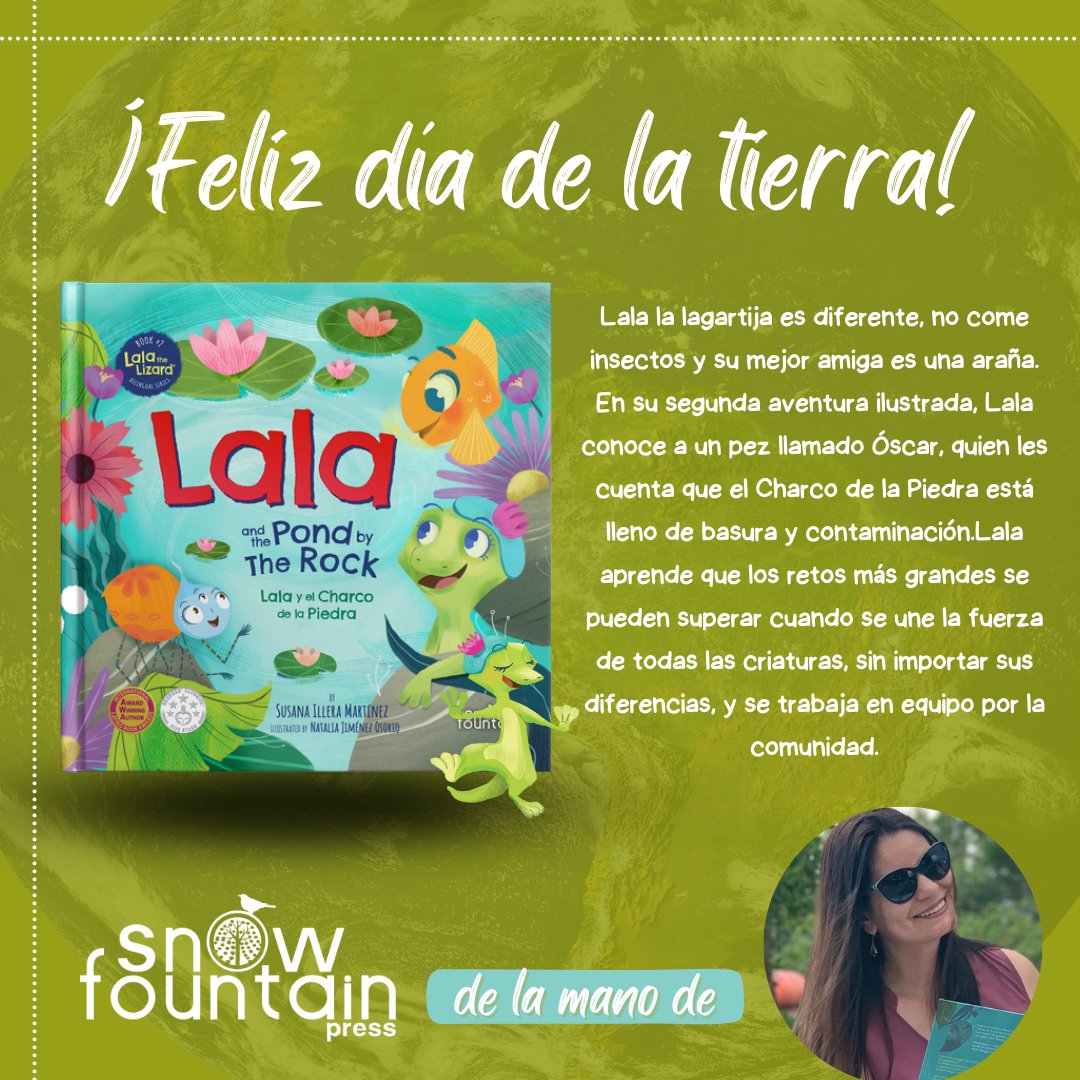 snowfountainp's tweet photo. ¡Feliz Día de la Tierra! 🌍❤️ En Snow Fountain Press celebramos con libros que cuidan nuestro hogar. Si escribes uno, ¡contáctanos! 📚💡 #DíaDeLaTierra #SnowFountainPress #LibrosSobreElCuidadoDelPlaneta #EditorialIndependiente #Coacheditorial #editorialUsa #earthsday https://t.co/nUekwOXYKm