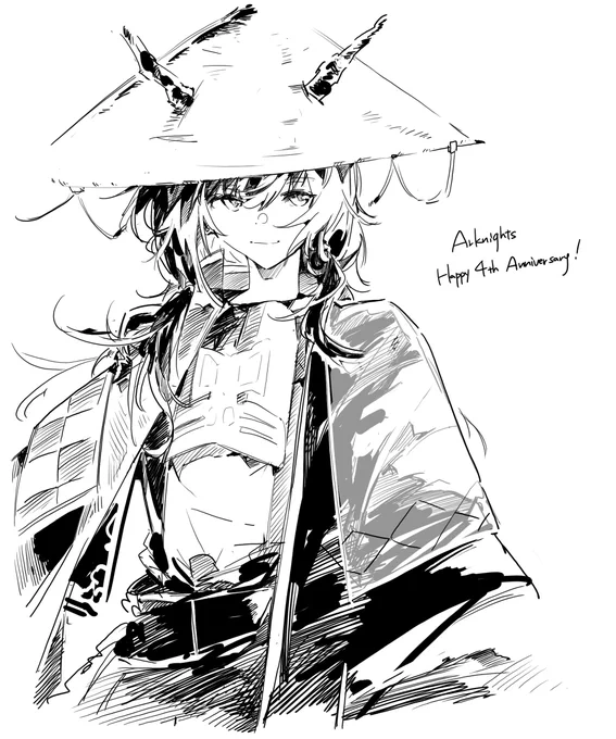 ありがとうArigatou………………
#ArknightsFanArt 
#アークナイツ https://t.co/OQwjRVMnh5