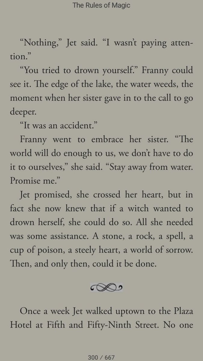 quivrinCL's tweet photo. @literarybase The rules of magic by Alice Hoffman cukup depresive and tragic sih https://t.co/rwkytDOgI6