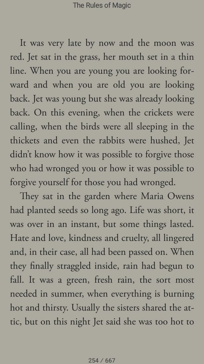 quivrinCL's tweet photo. @literarybase The rules of magic by Alice Hoffman cukup depresive and tragic sih https://t.co/rwkytDOgI6