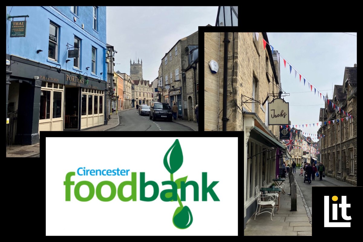 Lit Fibre is proud and excited to partner with @CirenFoodbank - what an incredible project and such an inspiring team!  #hungerfreefuture #cirencester #foodbank