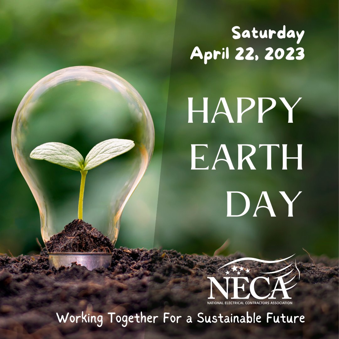 Happy Earth Day! What sustainable choices can you make today?
#EarthDay #SustainableFuture #PowerTheFuture #NecaSanDiego