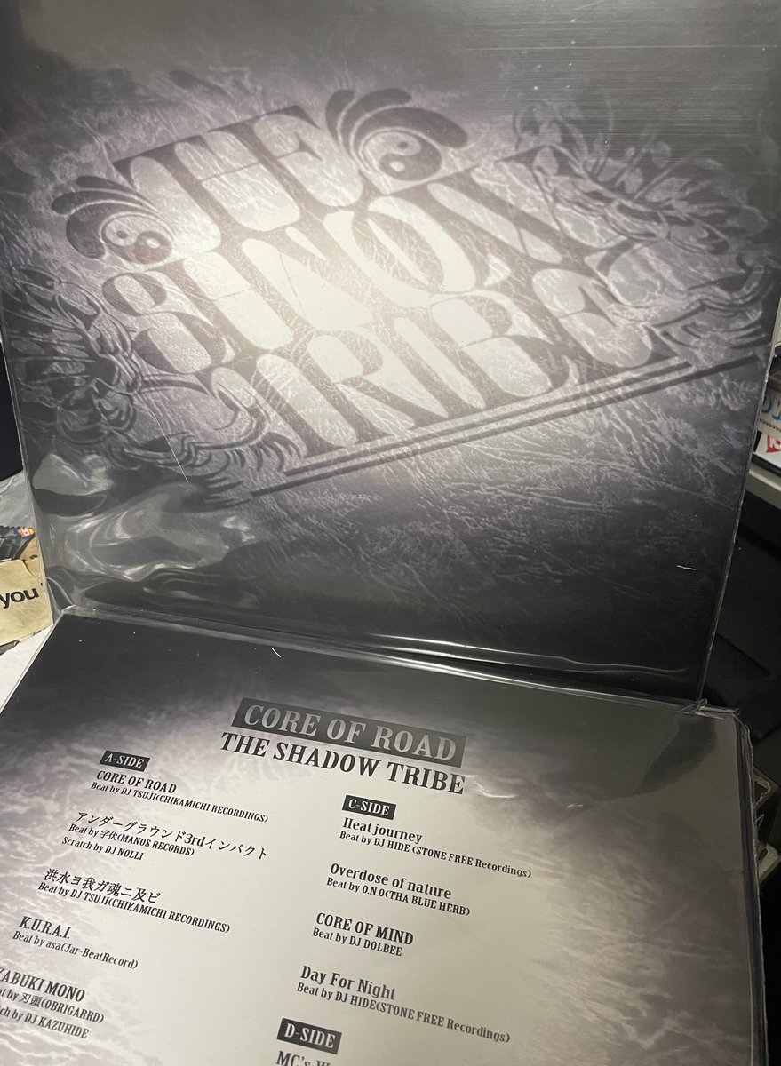 djdolbee's tweet photo. アナログ盤2LP。捕獲してちょ。
The Shadow Tribe “Core of Road” https://t.co/BgU04tZEzO