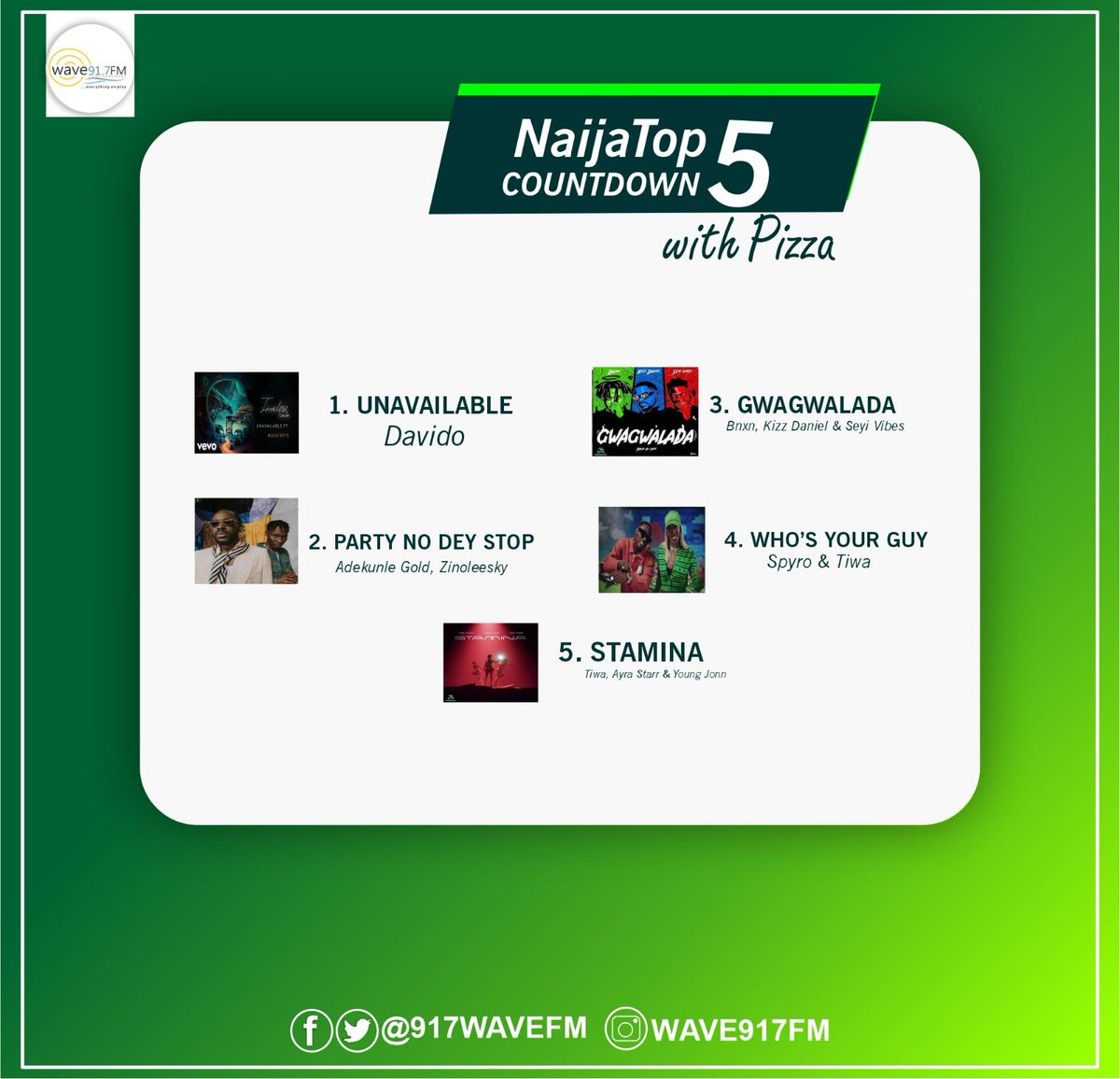 917wavefm's tweet image. #Thechart #Thisweek