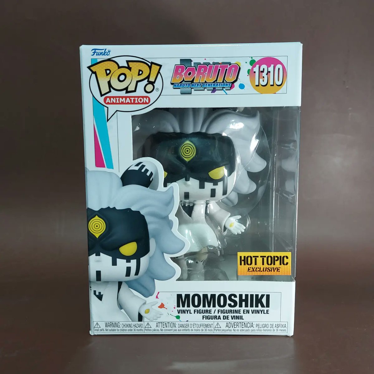 iampopmania's tweet photo. Momoshiki (Hot Topic Exclusive) Funko Pop! Box No.1310

Youtube channel: Popmaniatics
https://t.co/kplxkUyTMB

#momoshiki #momoshikifunko #momoshikiotsutsuki #BORUTO #borutofunko https://t.co/G4UcPUJOq8