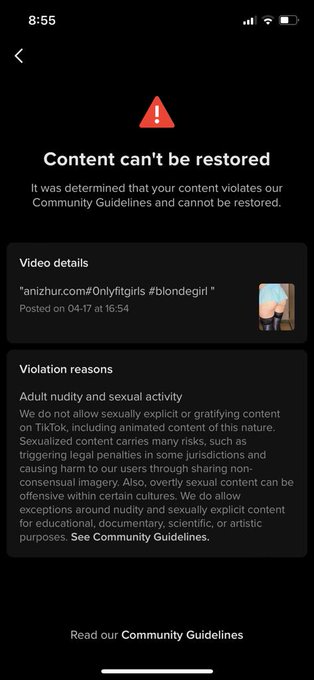1 pic. @TikTokSupport @TikTokLatAM 
Kindly, please help me! Account: @anizhur in TikTok. I published
