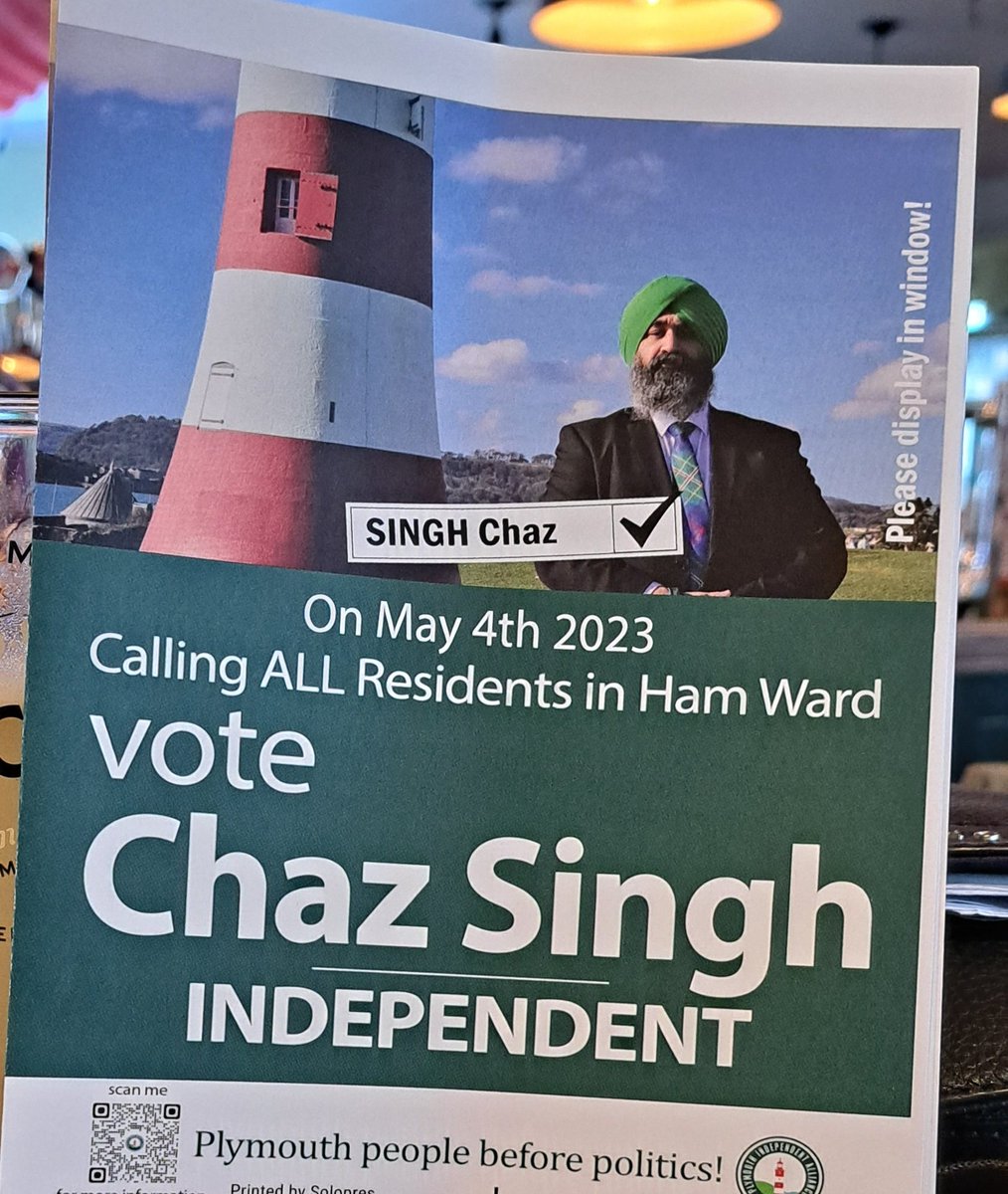 PlymouthChaz's tweet photo. Resident - I've been a @UKLabour voter all my life but I'm fed up with @PlymouthLabour for the 1st time I'll be voting #Independent@voteplymouthIA for you Chaz, you are a breath of fresh air.
The incumbent has been there too long. #hesgottogo #RT https://t.co/4hmG6ABP45
