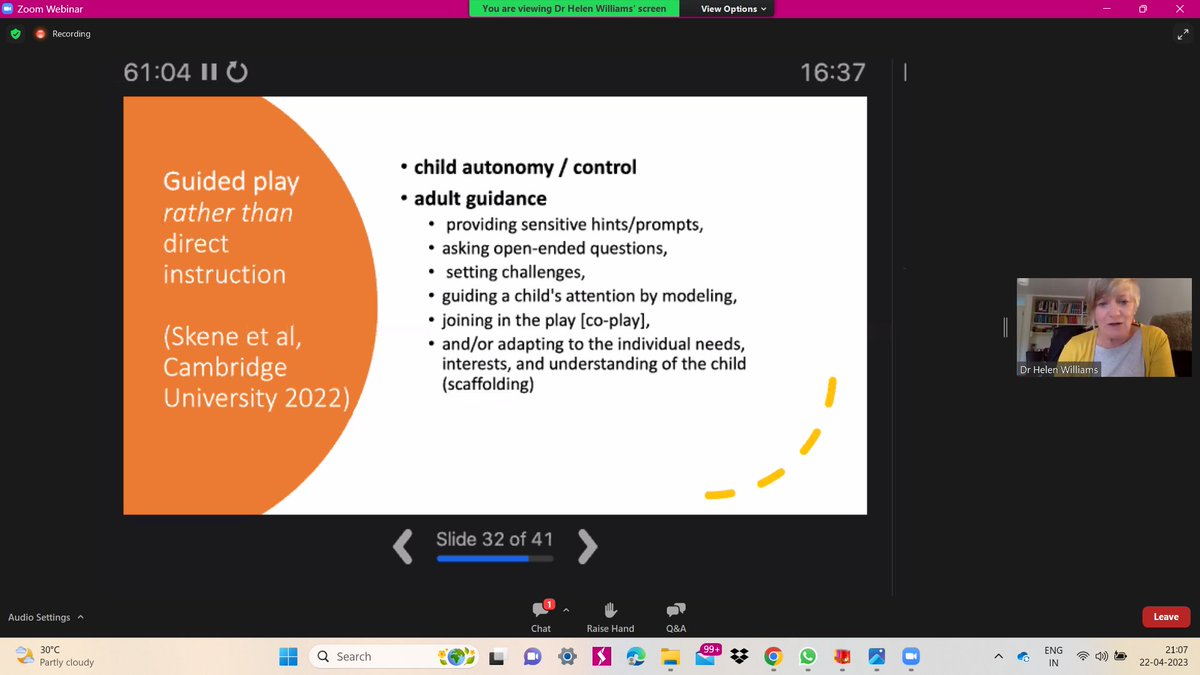 saran_iyer's tweet photo. Role of educators to guide play #EYPlayParty #playsummit https://t.co/cOEdHSUvLg
