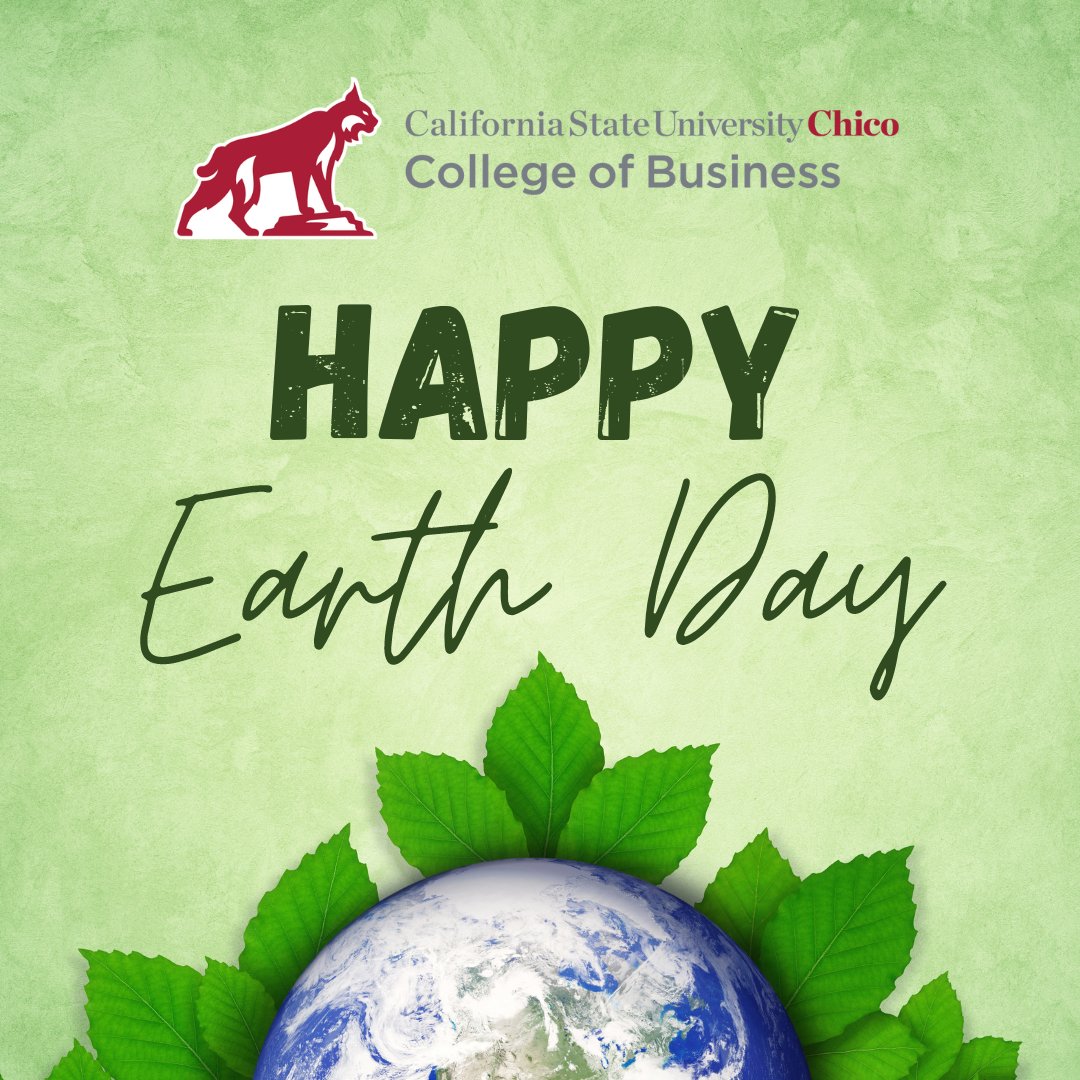 CSU_COB's tweet photo. 🌎🌱 As we work towards a more sustainable future we must recognize the role of business education in shaping tomorrow's leaders. Thank you, @AACSB, for your dedication to creating a positive impact on society and the environment. #EarthDay #AACSB #SocietalImpact #Sustainability https://t.co/69vx9Asjg6
