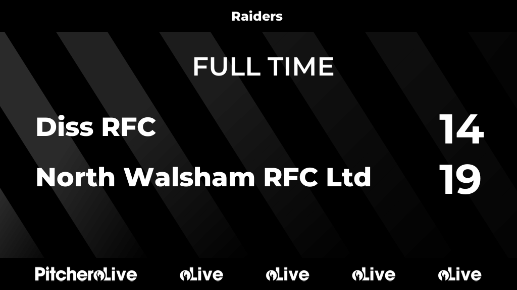 WalshamVikings's tweet photo. FULL TIME: Diss RFC 14 - 19 North Walsham RFC Ltd
#DISNOR #Pitchero
https://t.co/oWvjqx9KcC https://t.co/vlcBL8M0U6