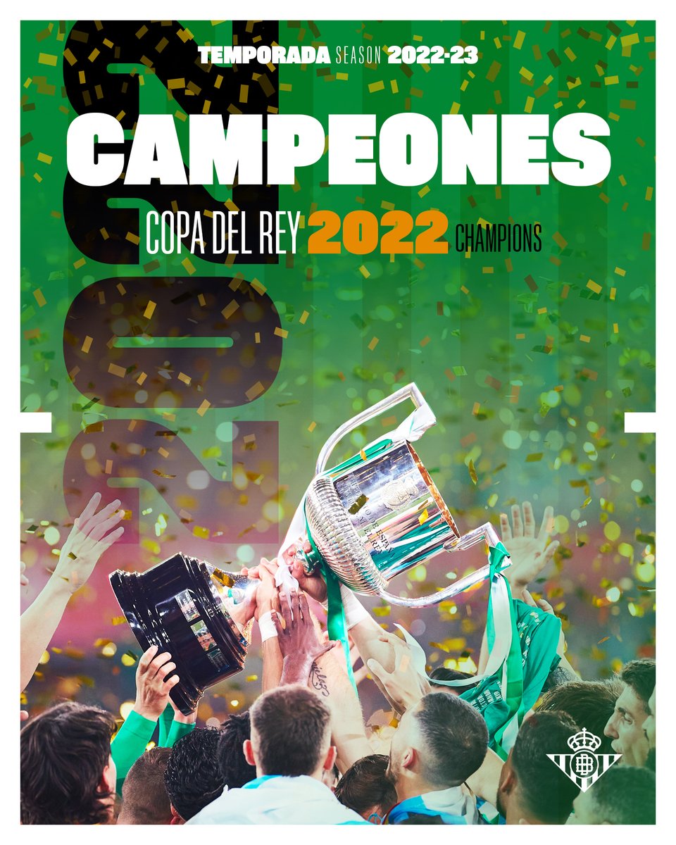RealBetis's tweet photo. 🏆💚🙌

Un año de aquella mágica noche en La Cartuja. https://t.co/EWT3m1qepx