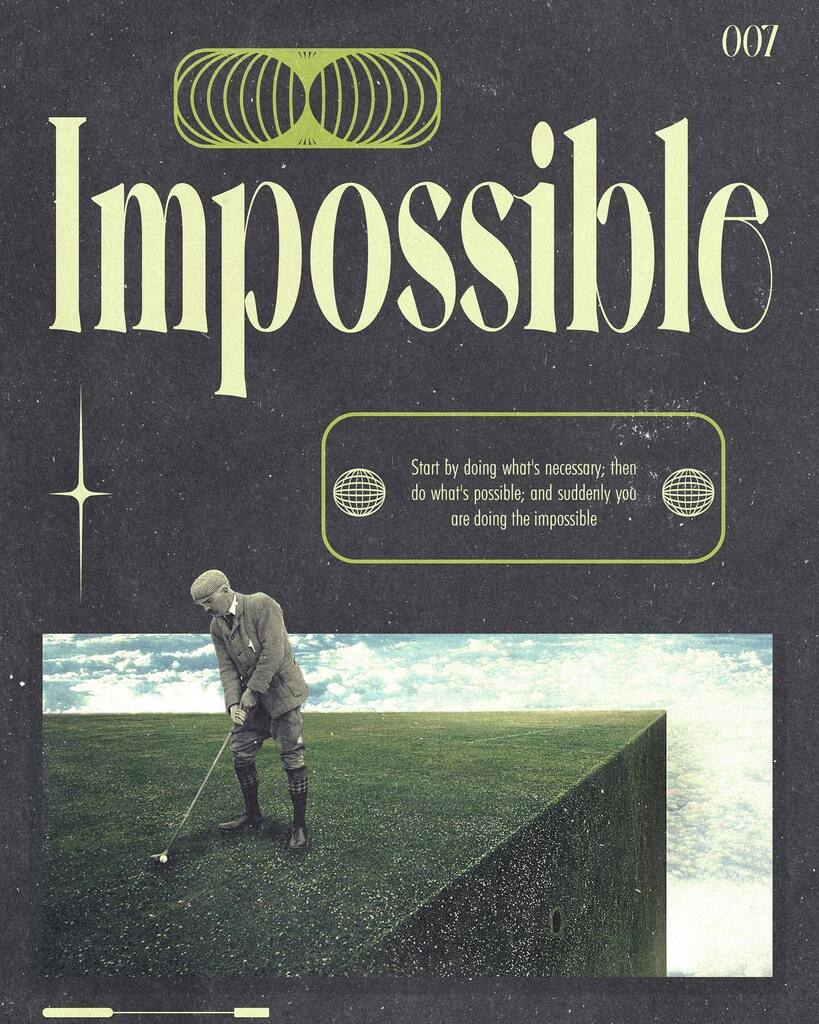 guille_RdF's tweet photo. Póster 7 de 365.
•
•
•
•
•
#posterdesign #surrealism #golf #inspirational #impossible #posterart #designer #xppen #365project #365posterchallenge #recuerdosdelfuturo #surrealart #absurdist_collageclub #postercollage #collageposterart #designsyndr… https://t.co/DBFz8YlAsK https://t.co/Ka3wthbYP6