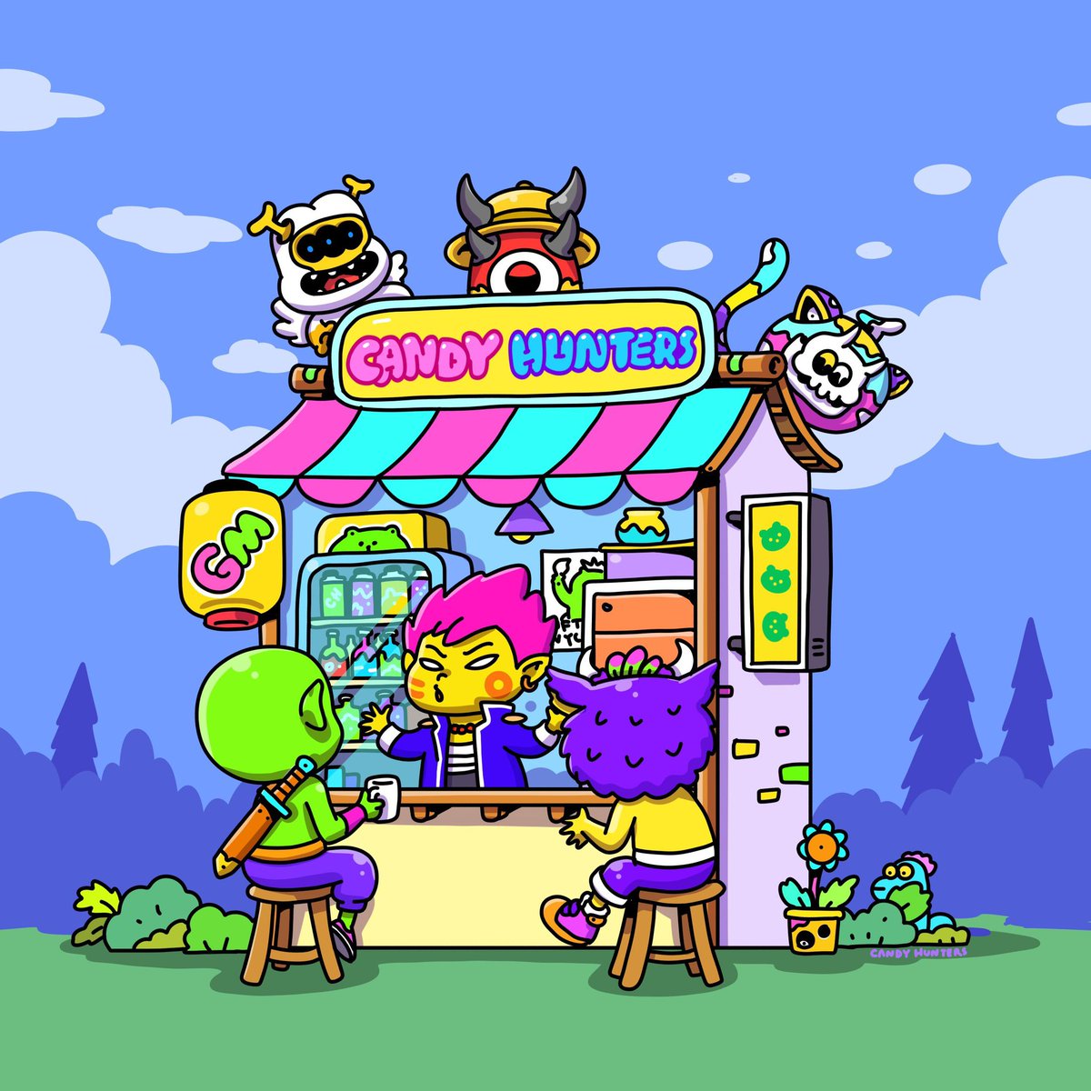 Candy Hunters tweet media