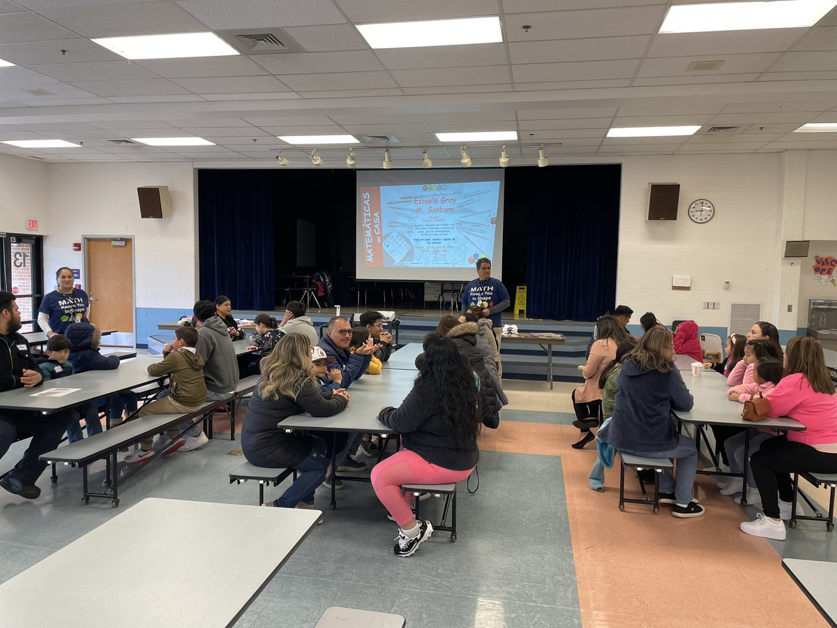 Grateful to our parent liaisons for serving our 61 community members in learning how to support math at home. <a href="/SanbornTigers/">Sanborn Tigers</a> <a href="/MultilingualD15/">Multilingual15</a> #proudtobe15