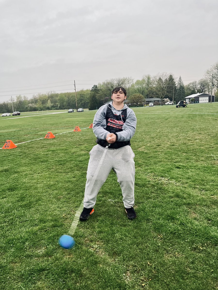 StritchTF's tweet photo. FOR THE RECORD! Congratulations to our newest school record holders Dominique Price and Antonio Toth! The two set new records in the men’s and woman’s Hammer Throw! Toth with a throw of 65’8 and Price launched the Hammer a total of 44’5”! https://t.co/NWiF8cVXVA