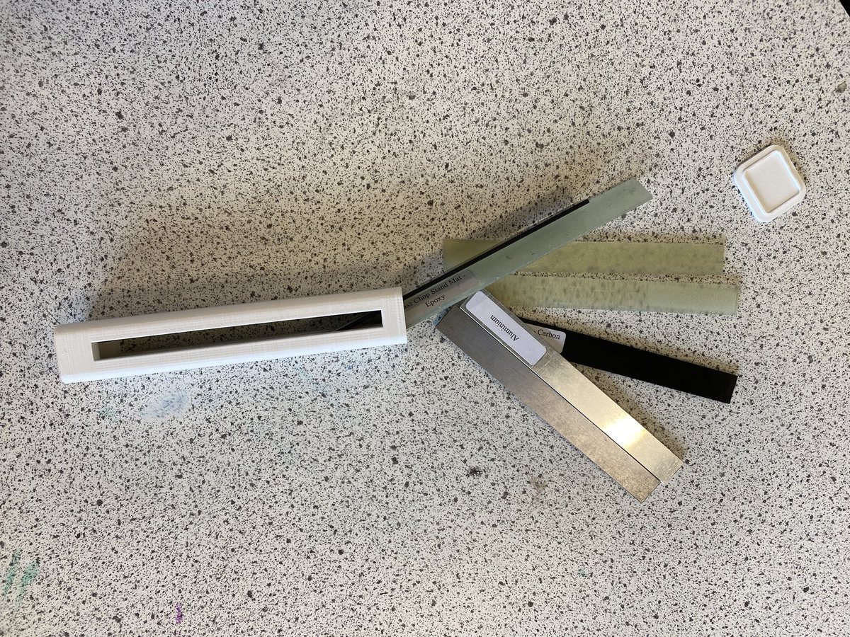 DownendScience's tweet photo. Science club members have been working hard over the last month to develop their designs for the sustainable transport challenge #STEMambassadors. Thanks to Christian from @thalesgroup for showing us various materials and explaining their comparative properties. @DownendschNews https://t.co/UoFmp1Y16M