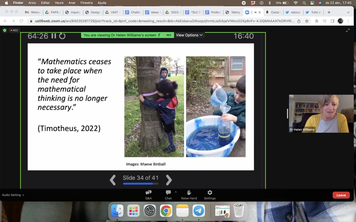 MissCarlaD's tweet photo. Sharing really good slides from @helenjwc ! Thank you for this insightful and engaging session. I've reflected and came to the conclusion: 'I am taking the barrier game away'.
#PlaySummit #Playfullmaths #PlayfullLearning #ToddlePlay @toddle_edu #pypteacher #inquiryapproach https://t.co/6o855PlHdG