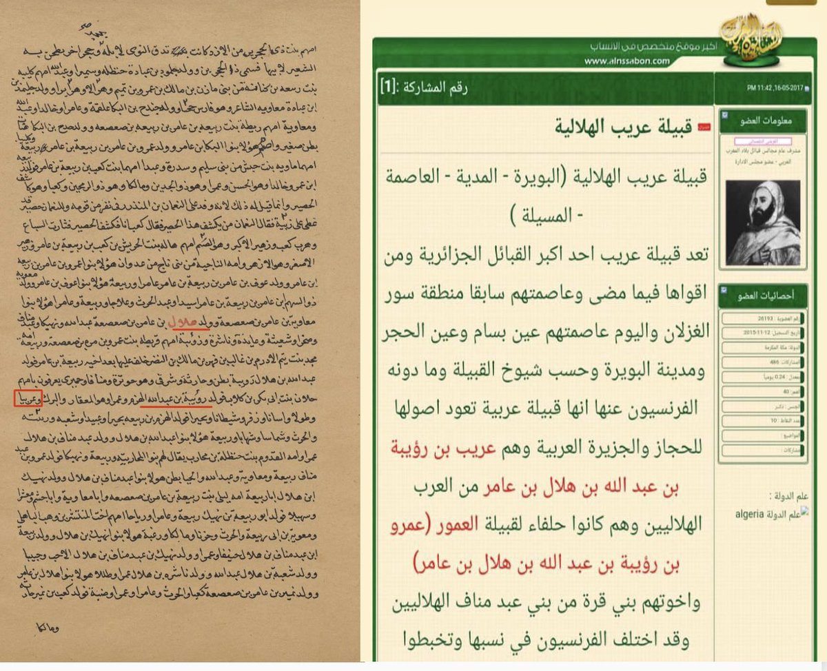 q8_kanon's tweet photo. يسرني اعلان نتيجة عينة رقم 59910 
تخص السيد مبارك أبا علي من فخد اولاد أبا علي قبيلة عريب بن رؤيبة بن عبدالله بن هلال بن عامر بن صعصعة
يقطن بمدينة گلميم باب الصحراء المغربية واصلهم من منطقة محاميد الغزلان الشرق المغربي
ظهرت موجبة للتحور العامري الهوازني fgc2
سيتم تطويرها هولجينوم https://t.co/EVJxgXu5te
