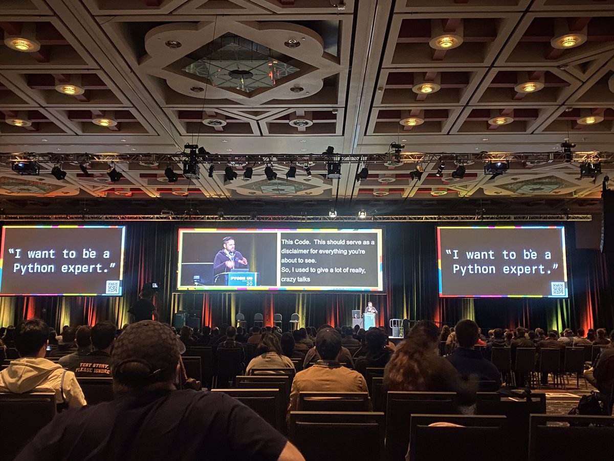 MesrenyameDogbe's tweet image. Next is a Keynote by James Powell.

James has spoken at over 80 conferences worldwide and a dedicated supporter of the open source community.

#PyCon2023