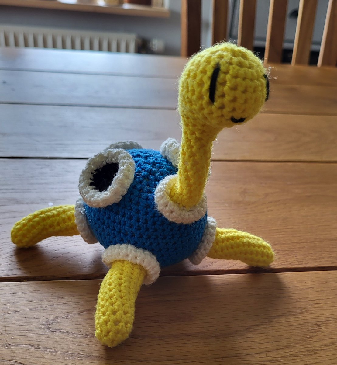 Who needs anything else if you already have a little crochet Shuckle?
