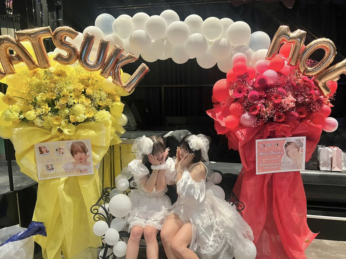 origin9191's tweet photo. rebirth 大原萌 益子夏季卒業公演いっぱい泣きました。
萌は10カラの時お別れが言えなかっただけあって今日は本当に行けてよかったです。今まで在籍してたゆまとか他のメンバーにも会えて良かった。
萌や益子達を見つけれた事がこの上ない幸せです。卒業おめでとう。 https://t.co/xPrtaYUhZq