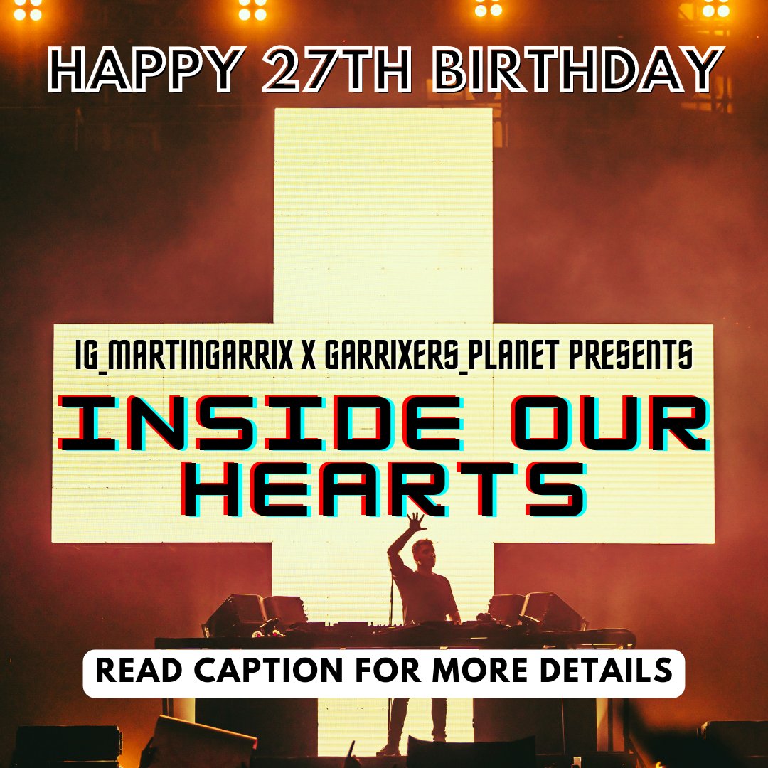 prnv_patil17's tweet photo. Check out instagram post caption for participating ❤️ #martingarrix #birthday
#birthdayproject #garrixer
https://t.co/6gPYTkNeJu https://t.co/YL6KRtW3tq