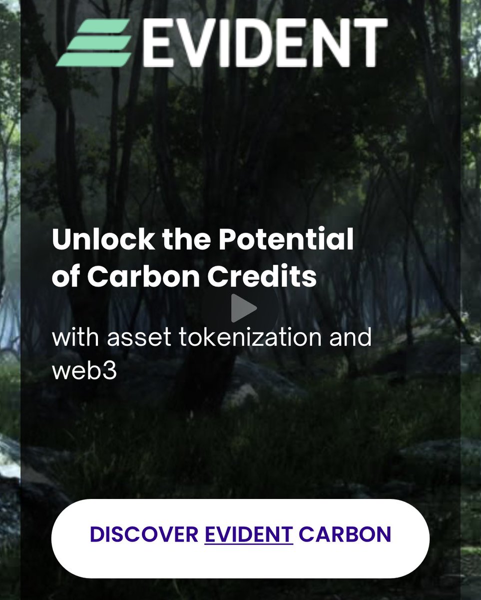 We’re thrilled to present our new landing page🔋

EVIDENT Carbon utilizes the power of #blockchain to transform the #CarbonCredits market🔧

Our solutions include:

💼Issuance

📈Trading

📝Retirement of carbon credits

Get in touch for more details!

#EarthDay #carboncredits