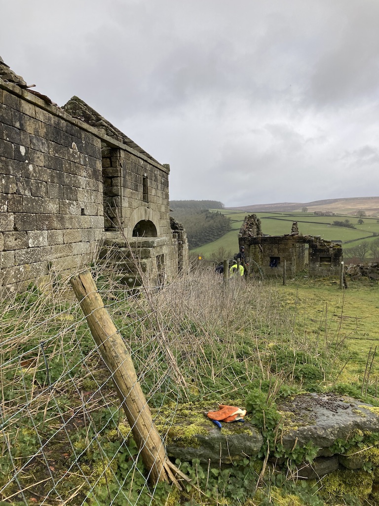 raven_lea's tweet photo. On Thursday rangers &amp; volunteers finished replacing the fences round @NYMoorsCoastNT Stork House in Bransdale. Before &amp; after photos. https://t.co/Dup5COqSMm