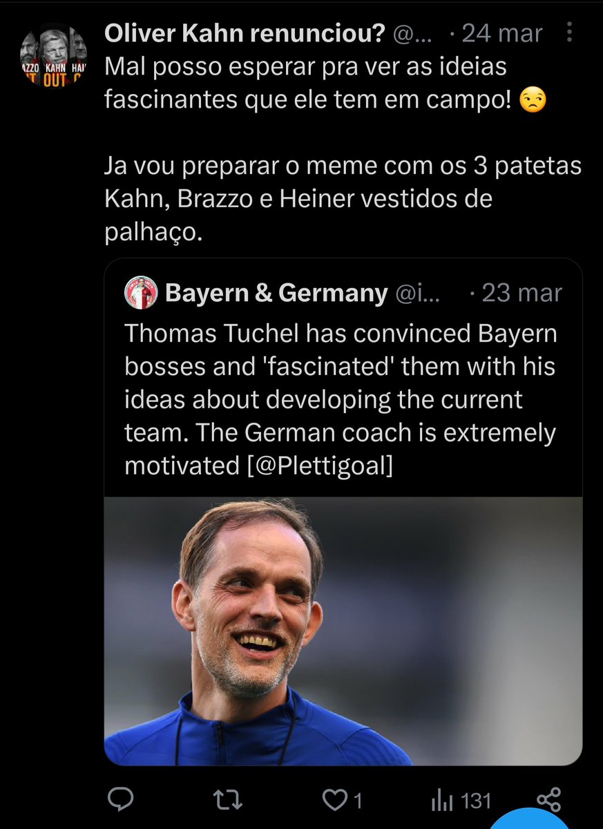 thisIsBayern's tweet photo. Adm passando para revelar que é um viajante do tempo e já sabia que o óbvio iria acontecer. https://t.co/2RXP4bkcRX