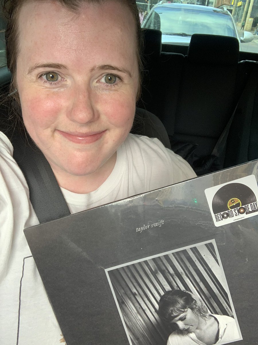 10 stores later and I am DONE for the day! LOOK AT MY RED FACE!!!!! I am dying. Will updated spreadsheets etc when I get home and hydrated #recordstoreday2023 #therecordwasboughtbyme