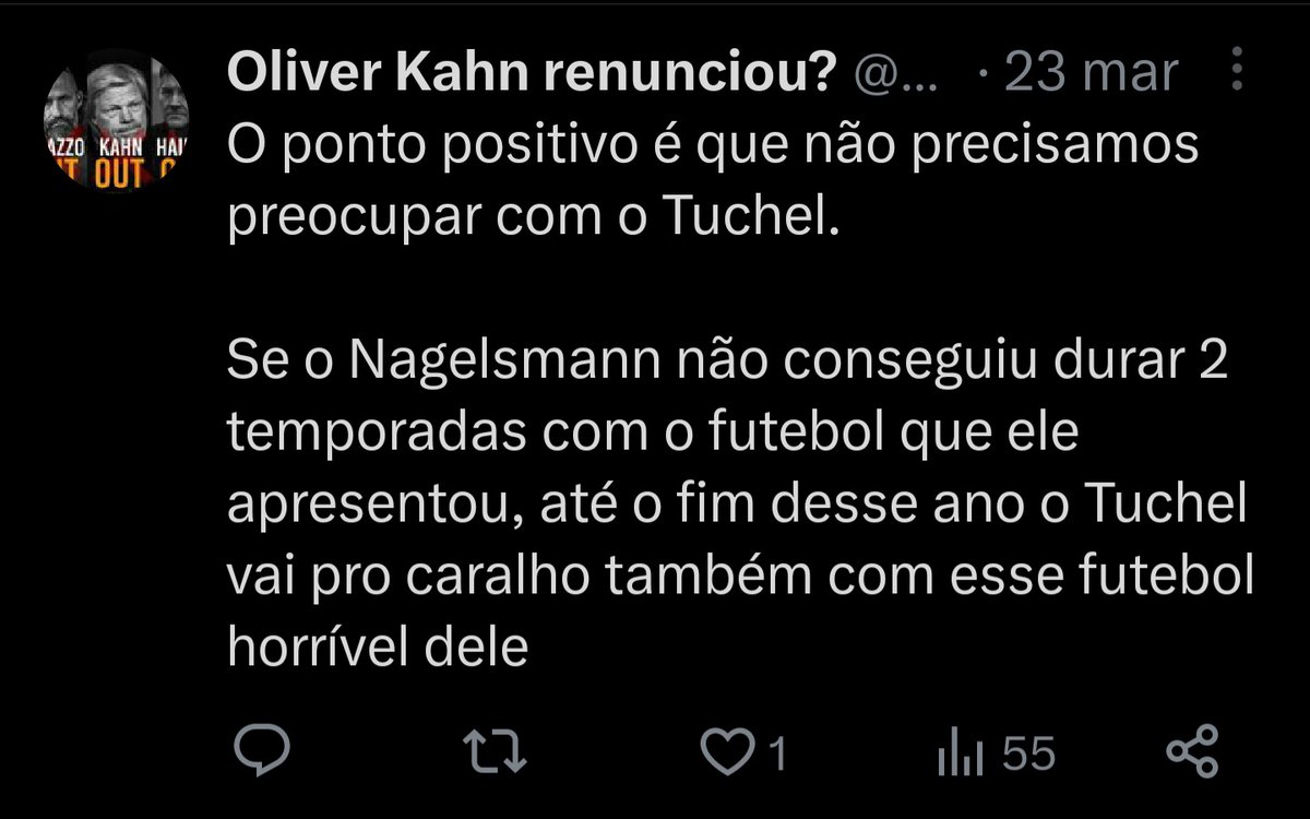 thisIsBayern's tweet photo. Adm passando para revelar que é um viajante do tempo e já sabia que o óbvio iria acontecer. https://t.co/2RXP4bkcRX