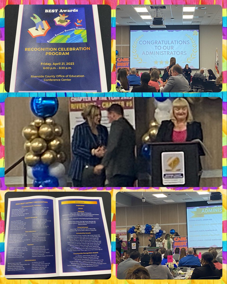 Congratulations to @meadvalleyk5 Principal Corby Warren for being the 22-23 @CABERiverside BEST Administrator Award Recipient for @ValVerdeUSD! 🥳🎉🎊