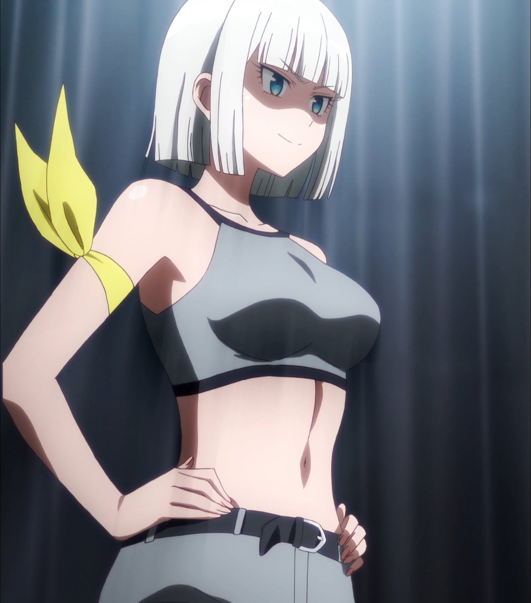 WHCDaily's tweet photo. The white hair character of the day is Gina Boyd from Dumbbell Nan Kilo Moteru? https://t.co/eTlaiqAFf1