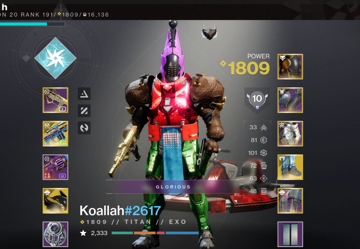 MyAbsolutions's tweet image. This is the worst Titan fashion ive ever seen I went against this dude in trials #destiny2 #destinyfashion