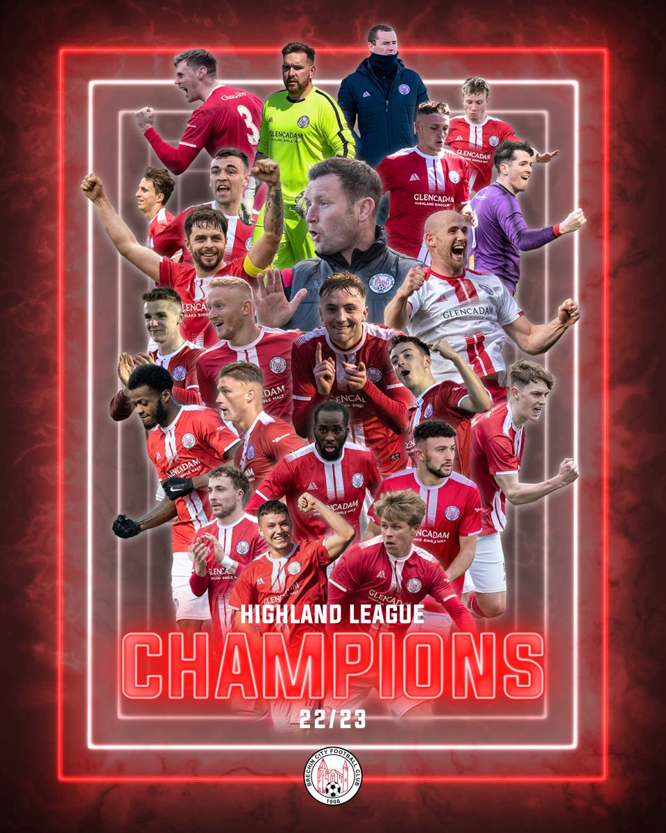 FULL TIME | BUCKIE THISTLE 0-2 BRECHIN CITY

It’s official - we are 𝑯𝑰𝑮𝑯𝑳𝑨𝑵𝑫 𝑳𝑬𝑨𝑮𝑼𝑬 𝑪𝑯𝑨𝑴𝑷𝑰𝑶𝑵𝑺