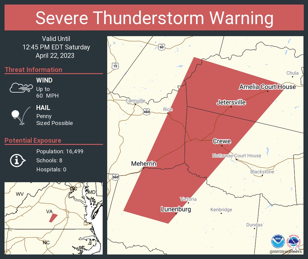 NWS Wakefield on Twitter "Severe Thunderstorm Warning including Crewe