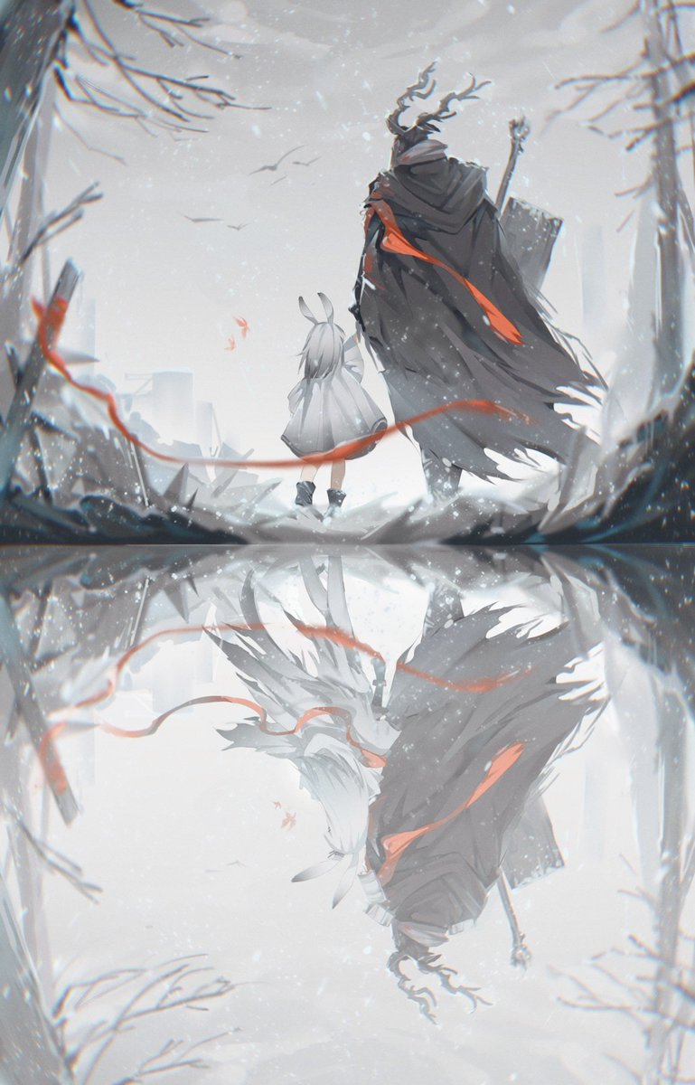 DailyArknights's tweet photo. This family will broken my heart again...

#Arknights #明日方舟 #アークナイツ https://t.co/qhNTnGJ8bF