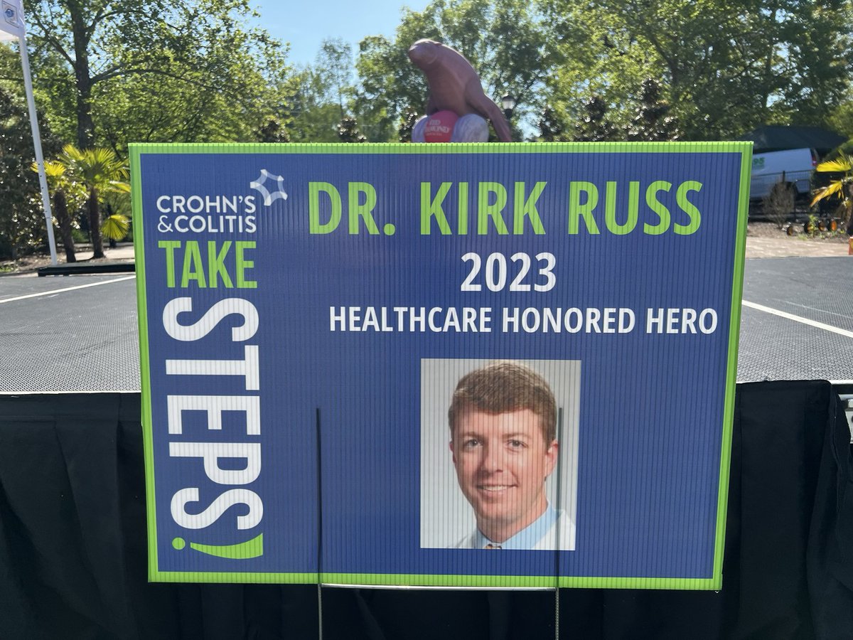 rhhollis's tweet photo. Special morning @CrohnsColitisFn take steps event honoring UAB’s own @KirkRussMD as the healthcare honored hero and IBD patients throughout our region!  @UABGISurgery @UABSurgery @BirminghamZoo https://t.co/hdlVYfP0qU