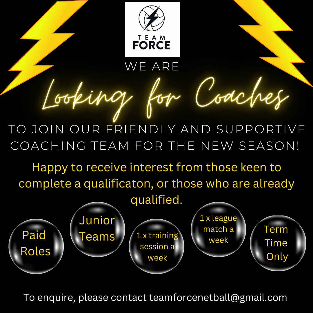 TeamForce Netball tweet media