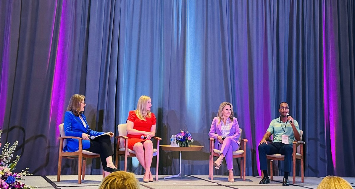 Onsite and ready for a great day at our @WPLNetwork National Summit! First panel of the day on economic and community development. Thank you to our fantastic sponsors, speakers and guests! #WomenLead #WPLNSummit