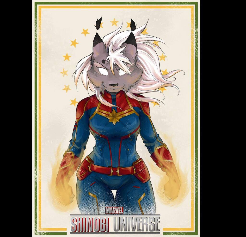 EditionsTengu's tweet photo. 3e illustration du Marvel Shinobi Universe, le crossover entre l’univers Marvel et Shinobi Iri ! 😁 Voici Tomoe dans le rôle de Captain Marvel !
#shinobiiri #marvel #marvelcinematicuniverse #captainmarvel #tomoehattori #ninja #leen #tengueditions #ulule #comics #manga #anthr… https://t.co/2rkNMwpFZu