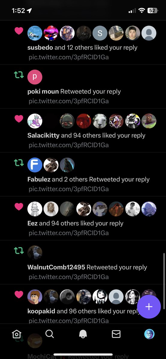 That_MasonGuy's tweet photo. Here’s how I know Twitter blue is a flop (normal notifs vs verified notifs) https://t.co/luGzDCFR7q