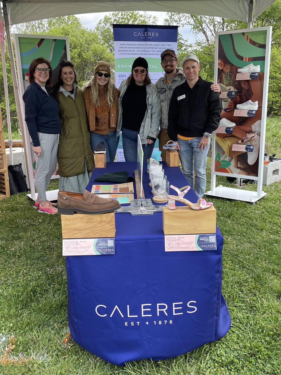 caleresinc's tweet photo. Come see #caleres at #stlearthdayfestival to learn more about how recycled polyester is made and how we’re supporting responsible leather manufacturing through the #leatherworkinggroup. You can also buy 14 eco conscious styles from all of our brands! https://t.co/RQQmfQnCHx