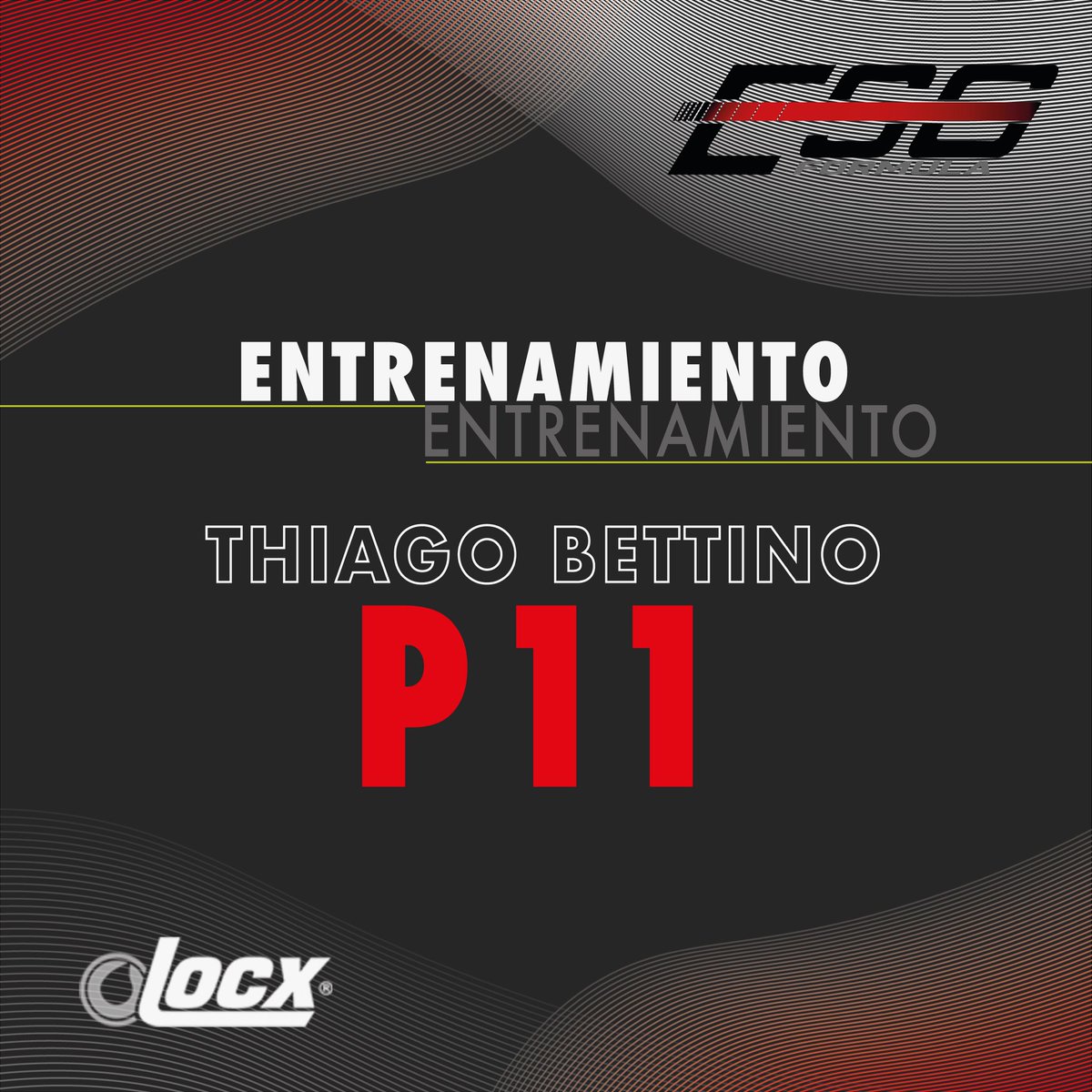 ESGFormula's tweet image. Fin de los entrenamientos de la Fórmula Nacional 🙌🏻. ¡Vamos por una gran clasificación! 

@LocxAutomotor