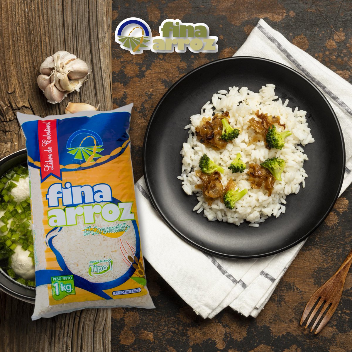 finaarroz's tweet photo. El consentido del fin de semana
🍚🌾💯
.
.
.
#finaarroz #arrozfina #alimentosfina #alimentamosconfianza #arrozconsentido #arroztipouno #tipo1 #libredecolesterol #elconsentido #arrozblanco #blanco #rice #venezuela🇻🇪 https://t.co/i0oYyiAG5Z