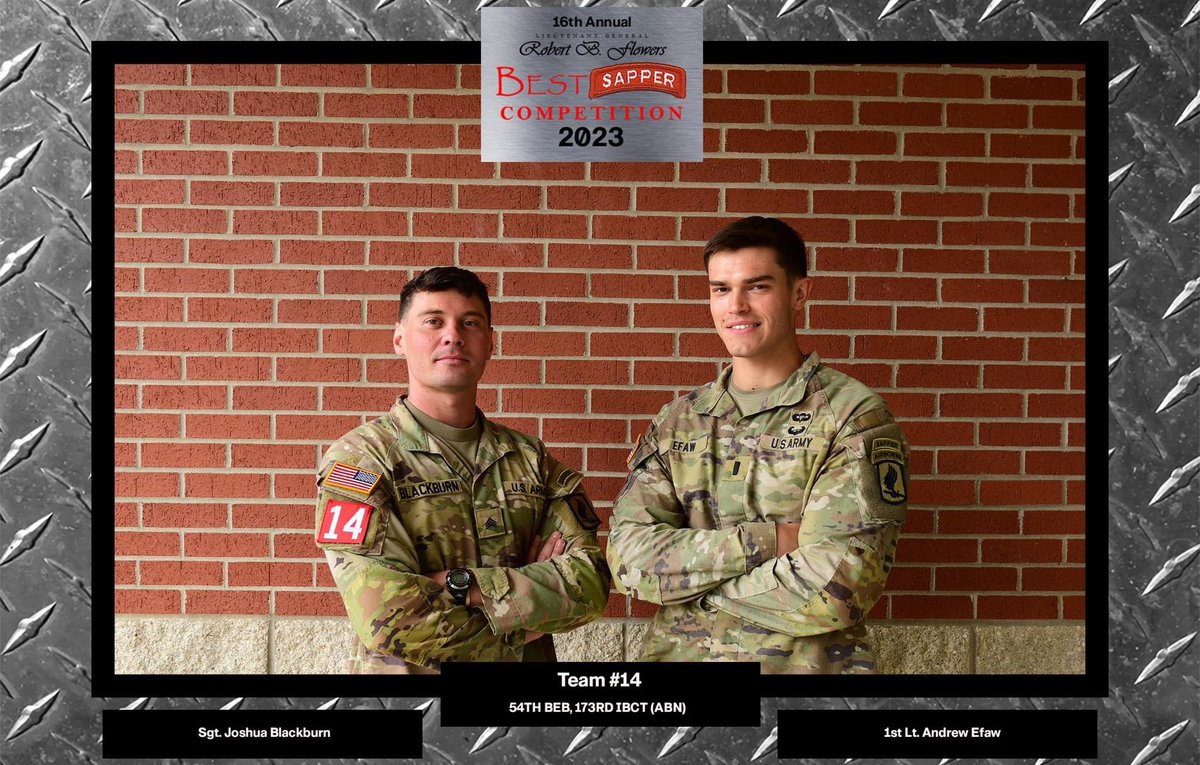 173rdAbnBde's tweet image. The #BestSapperCompetition is underway‼️

And Team 1️⃣4️⃣ is ready to breach 🧨 their way to victory 🏆 (pun intended)

Go #SkySoldiers ‼️🪂

#SappersLeadTheWay #BSC23 #WinningMatters
