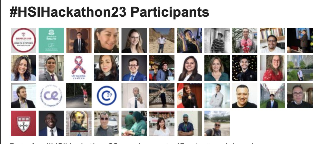 We want to thank everyone who tweeted with us during the #HSIHackathon23. 

Stay in touch for our following events and for our next Hackathon! Make sure to follow us here to be notified.
