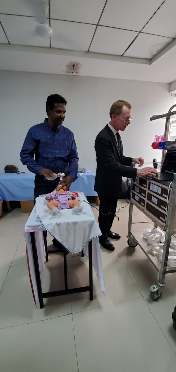 IndianMedicalS2's tweet photo. Smartman Baby with Feedback system on Ventilation and Compression which are essential for NRP.. https://t.co/N9aryYuYMD